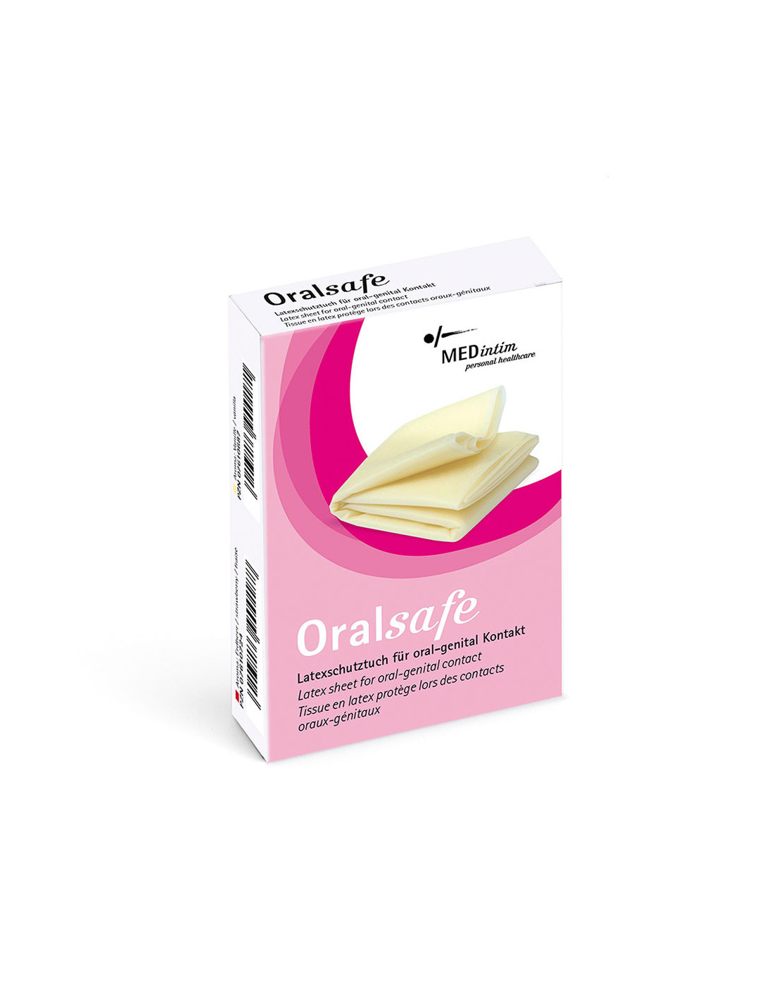 Digue dentaire Oralsafe protection pour cunnilingus