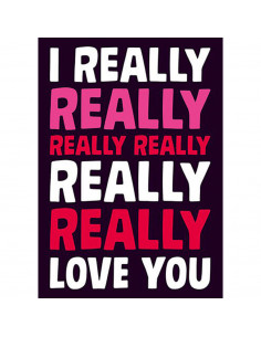 I really really love you :...