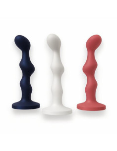 Fouet / Plumeau - Rouge et Blanc - sex-toys
