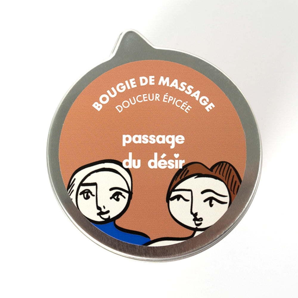 Bougie de massage Marie de Buttet - Douceur épicée