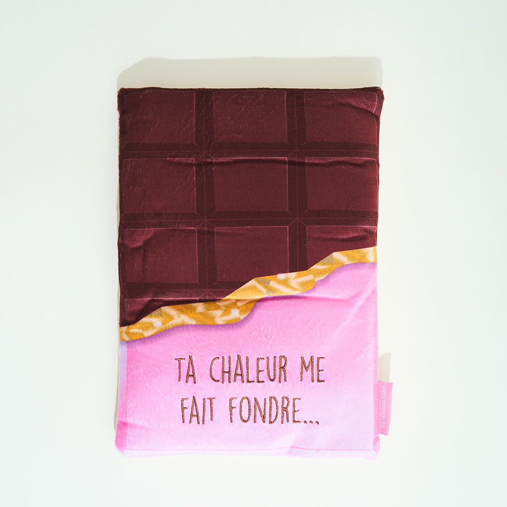 Bouillote tablette de chocolat