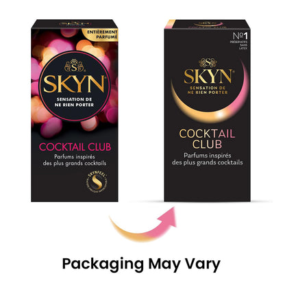 Préservatifs sans latex aromatisés Skyn Cocktail Club