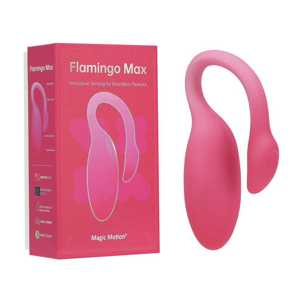 Oeuf vibrant connecté Flamingo Max - Rose