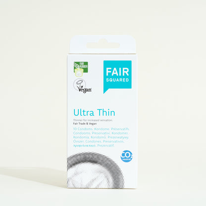 Préservatifs Vegan Fair Squared x10 (3 types disponibles) - Ultra fin