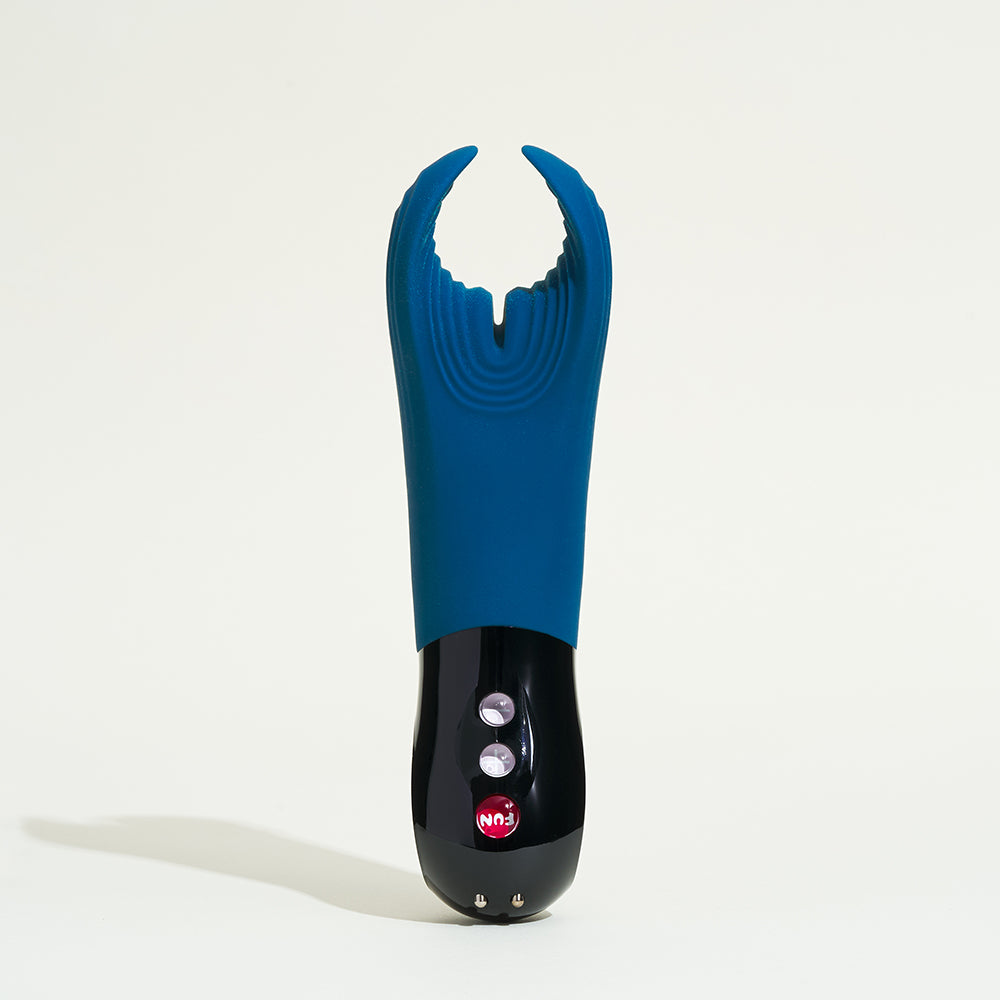 Vibromasseur pour pénis Manta de Fun Factory - Bleu