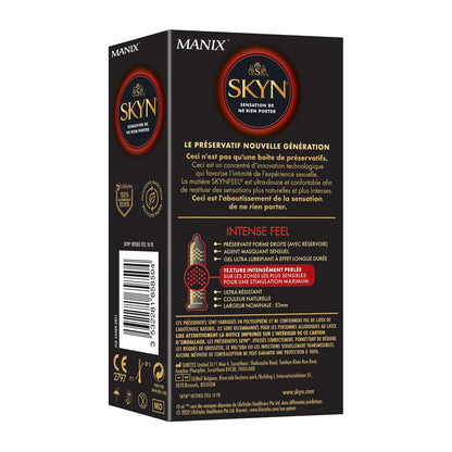 Préservatifs sans latex texturés Skyn Intense Feel