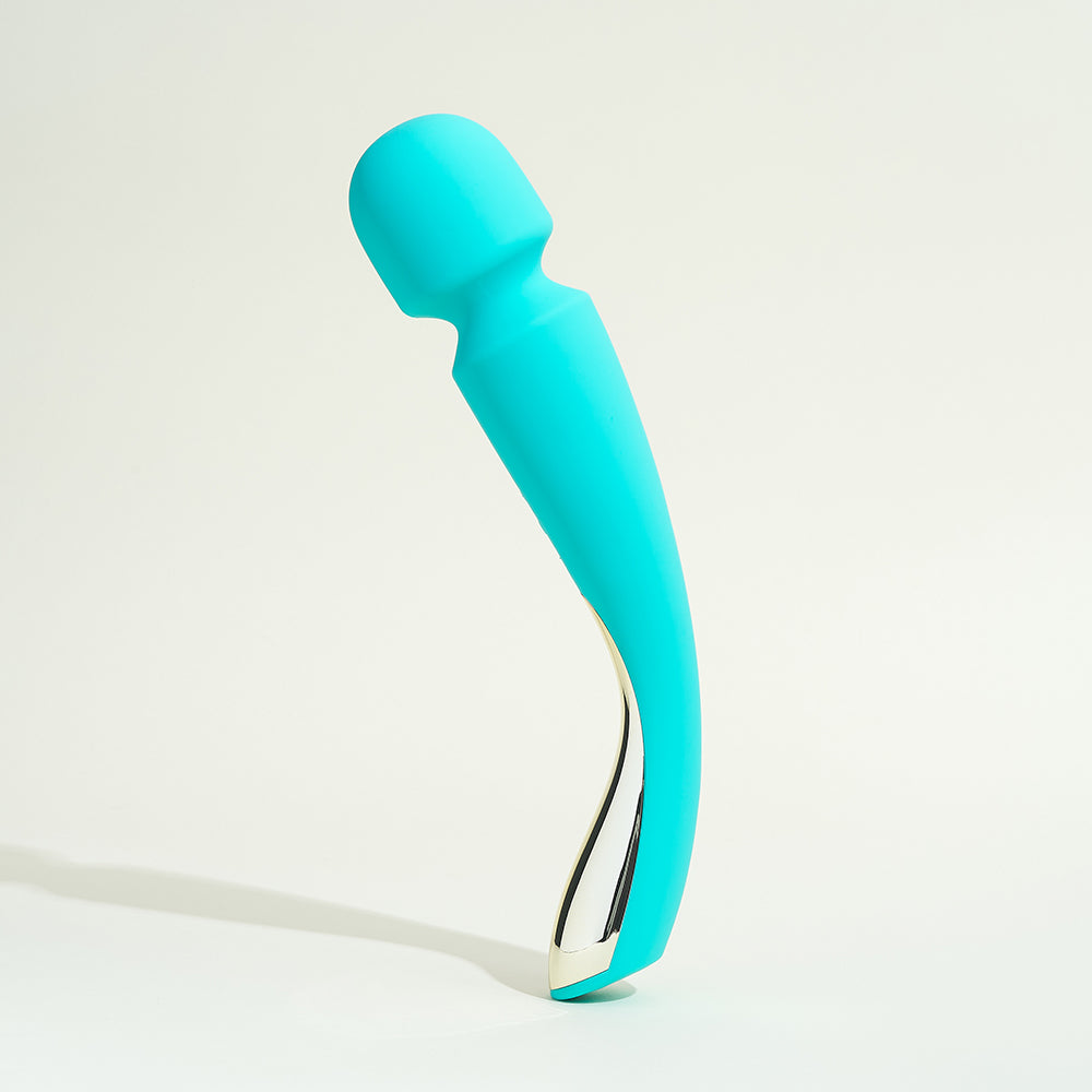 Vibromasseur Smart Wand 2 Large de Lelo - Bleu