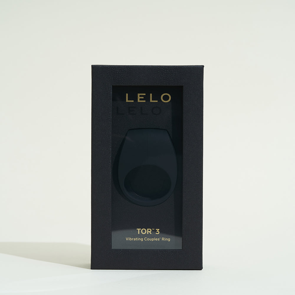 TOR 3 cockring vibrant de Lelo - Noir