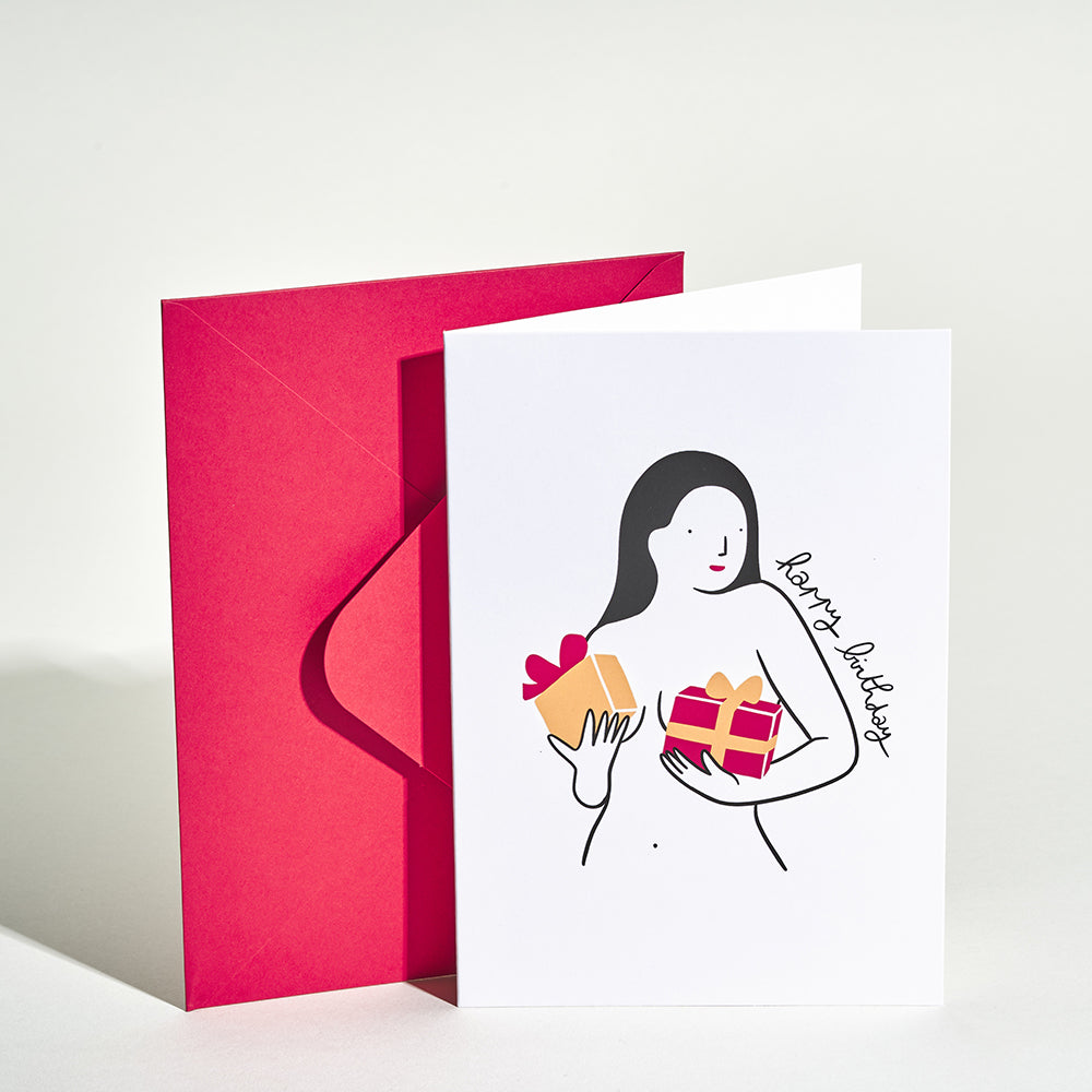 Carte d'amour Agathe Sorlet - Happy birthday