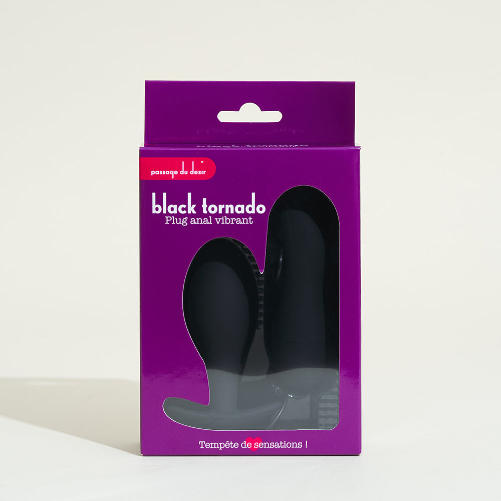 Black Tornado Plug vibrant