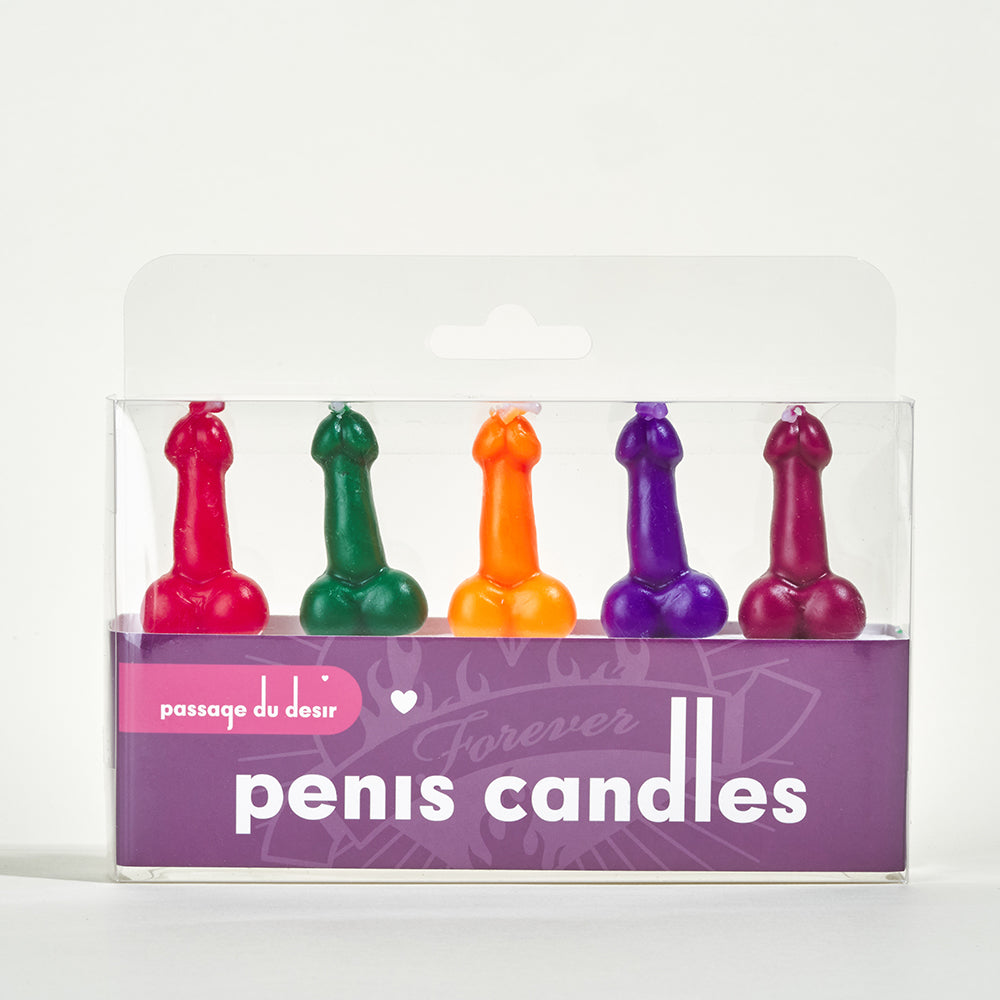 Penis Candles : 5 mini bougies zizi