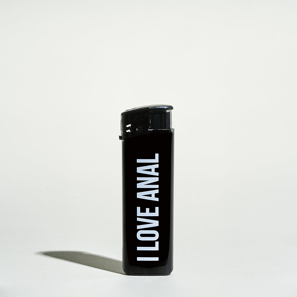 Briquet I love anal - Noir