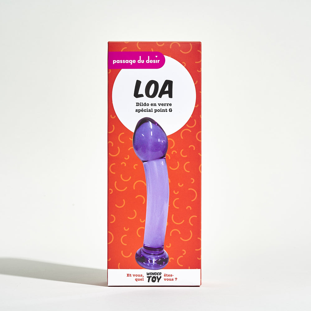 LOA dildo en verre Wondertoy