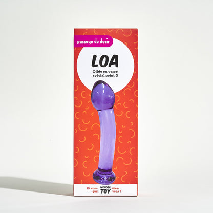 LOA dildo en verre Wondertoy