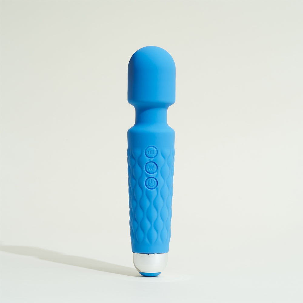 Thor Mini Wand Silicone - Bleu