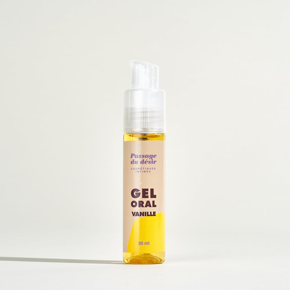 Gel oral vanille