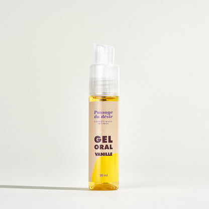 Gel oral vanille