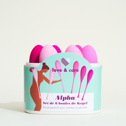 Set de 6 boules de Kegel Alpha