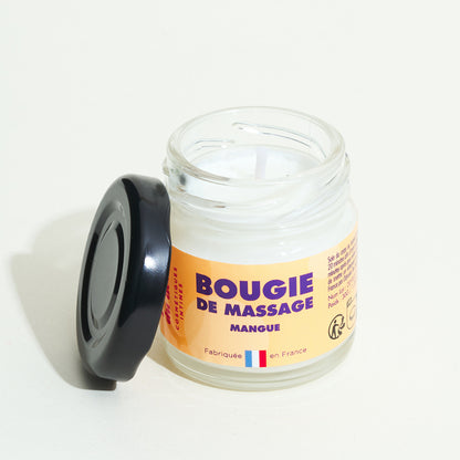 Mini bougie de massage (40gr) - Mangue