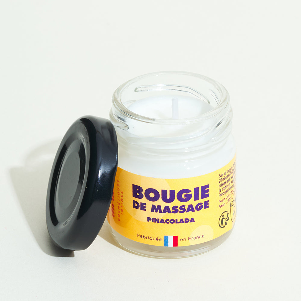 Mini bougie de massage (40gr) - Piña colada