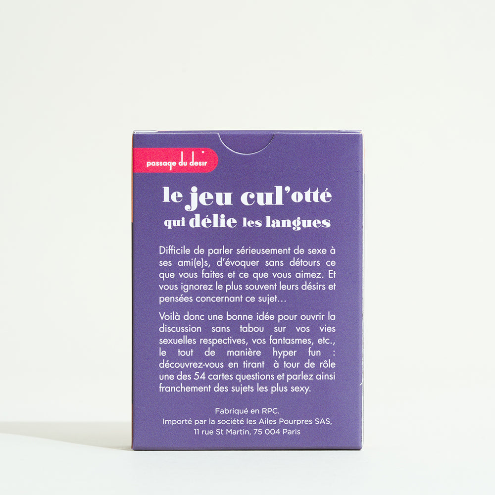 Jeu Parlons Q Passage du Désir