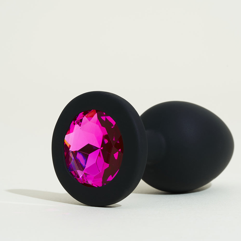 Plug avec strass Pink Secret