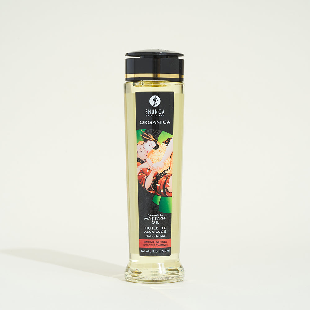 Huile de massage Bio Organica de Shunga - Amande