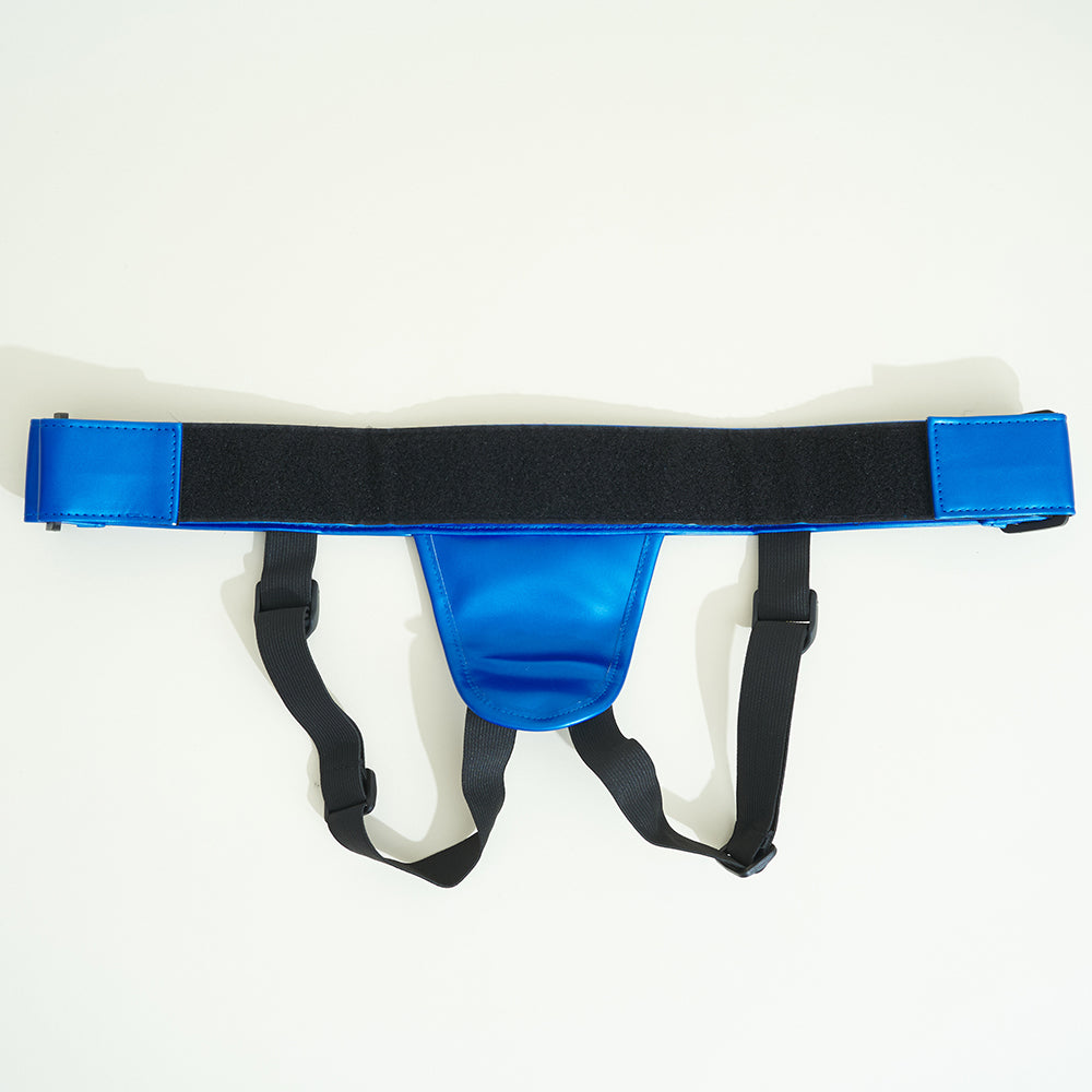 Harnais Curious de Strap On Me - Bleu