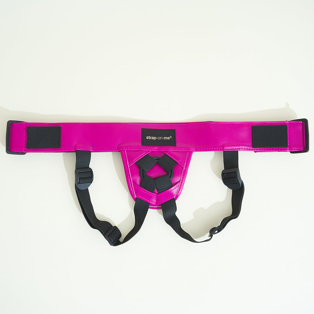 Harnais Curious de Strap On Me - Fuchsia