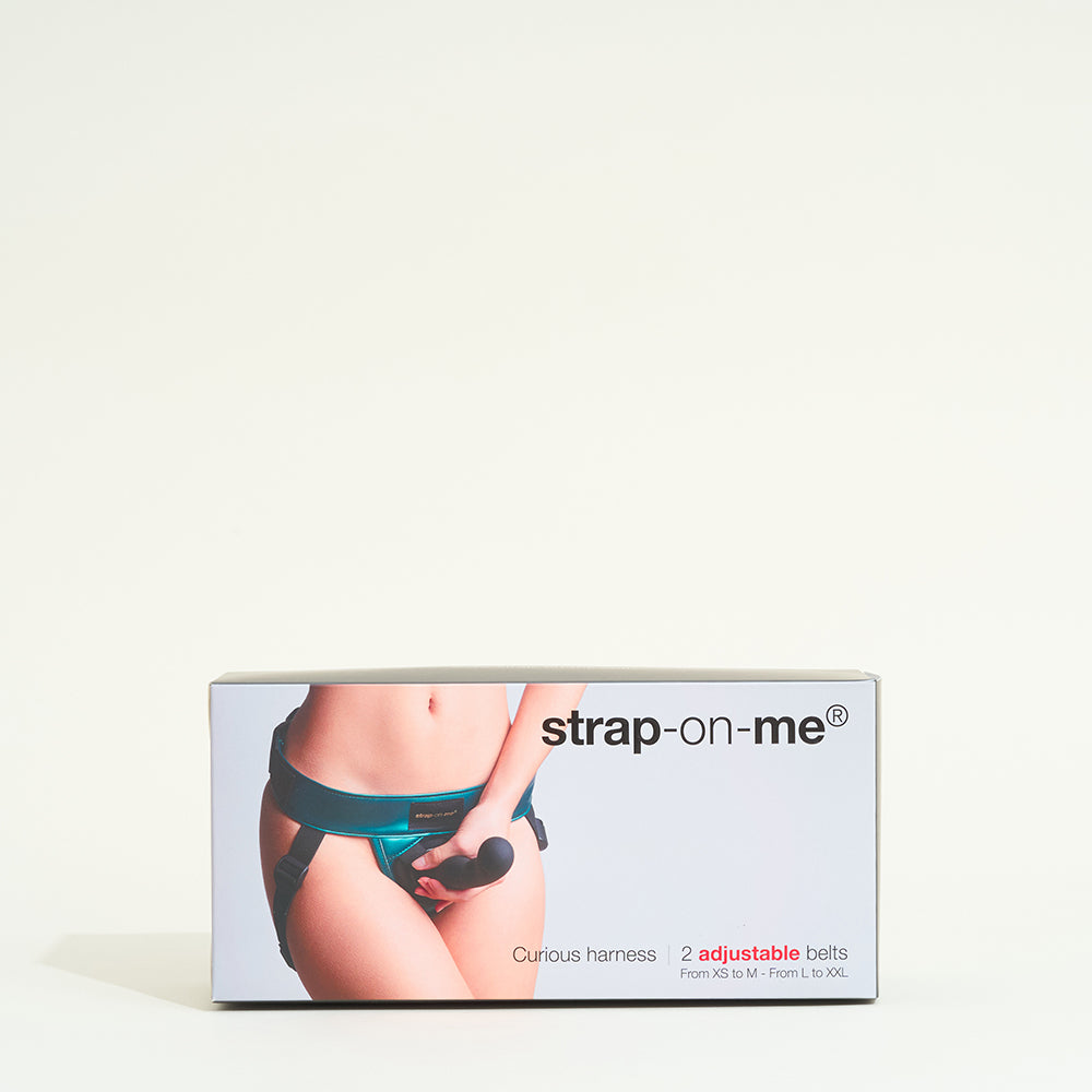 Harnais Curious de Strap On Me - Vert