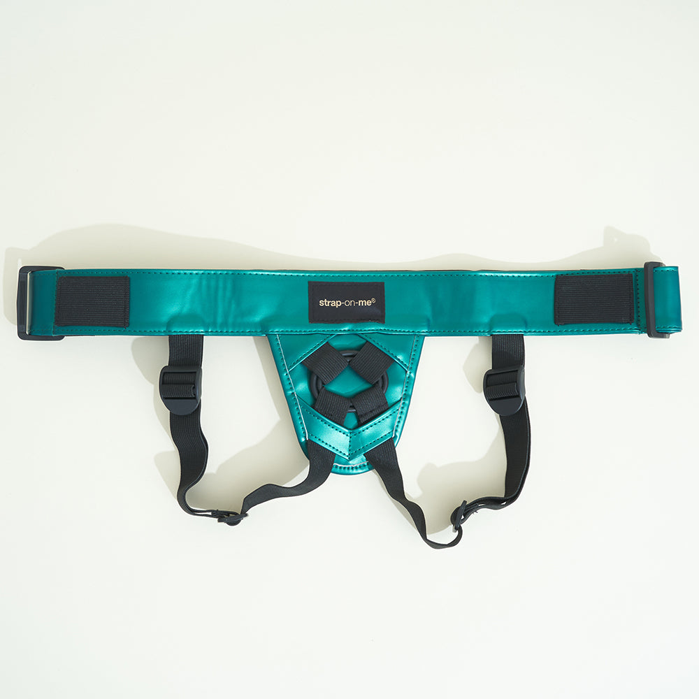 Harnais Curious de Strap On Me - Vert