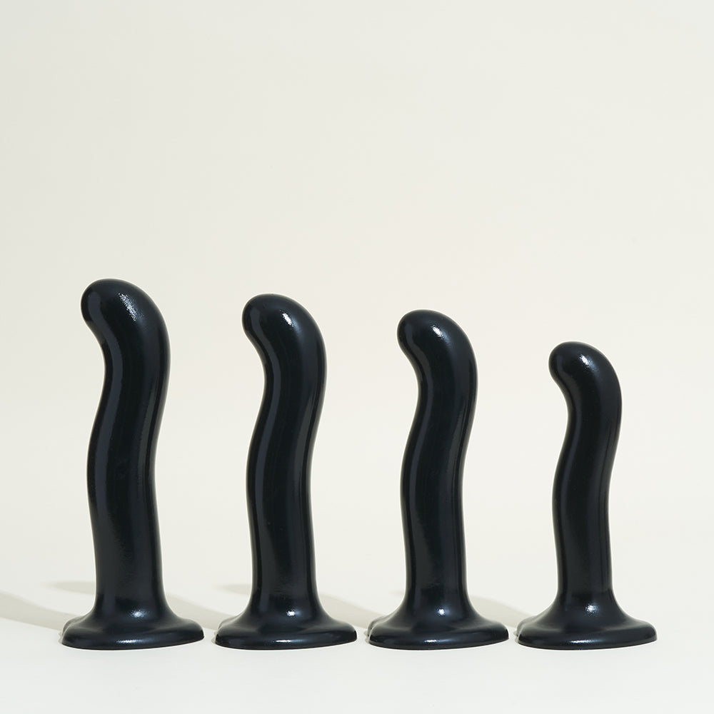 Dildo spécial Point G et P - Noir