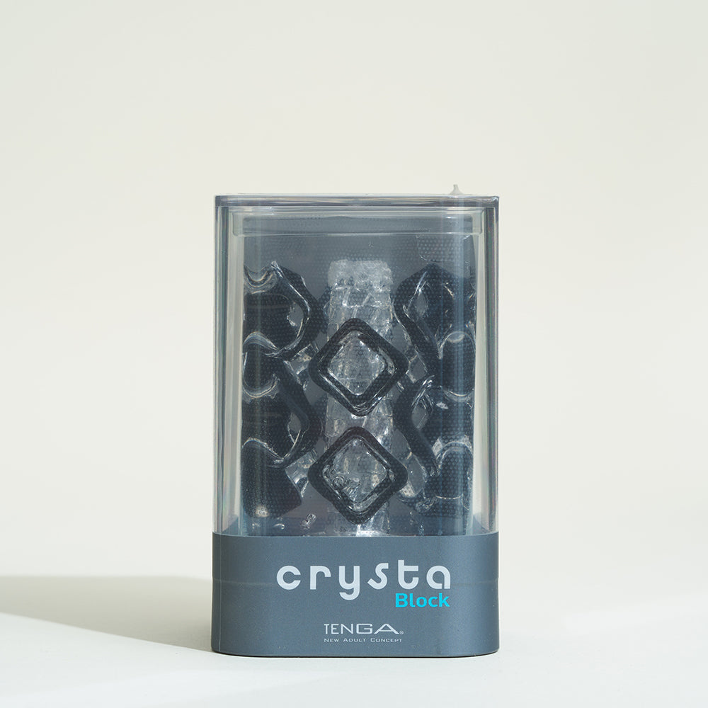 Tenga Crysta masturbateur Design - block