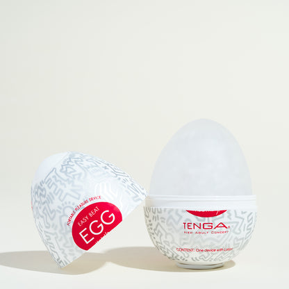 Tenga Egg Keith Haring Street - Silver