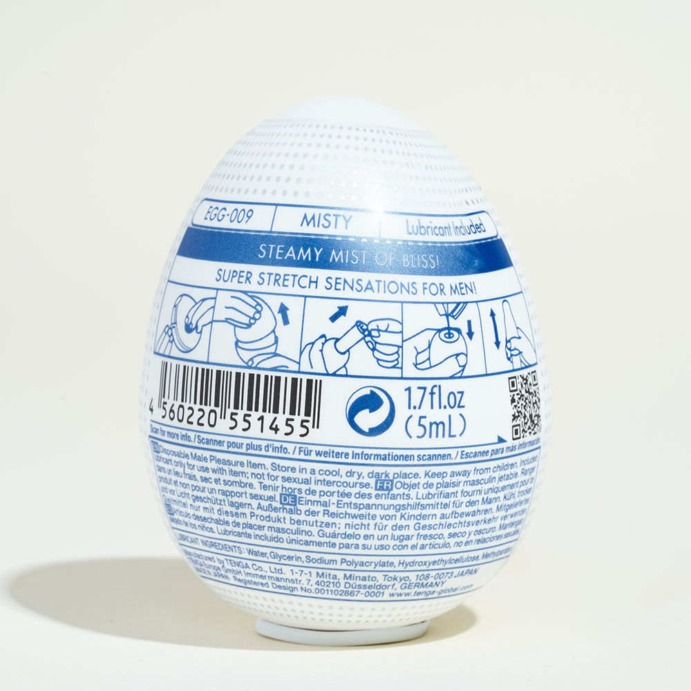 Tenga Egg : Oeuf de masturbation - Points