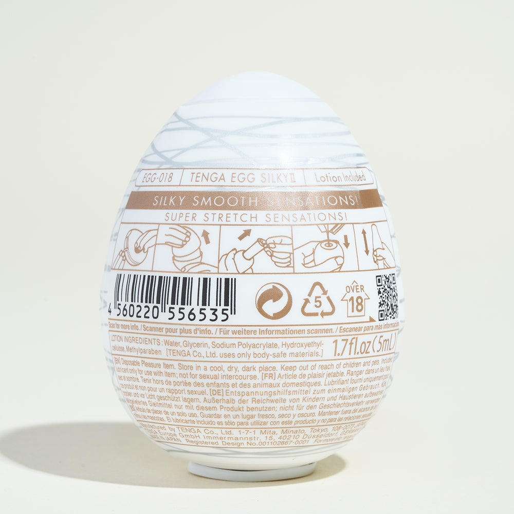 Tenga Egg : Oeuf de masturbation - Lignes