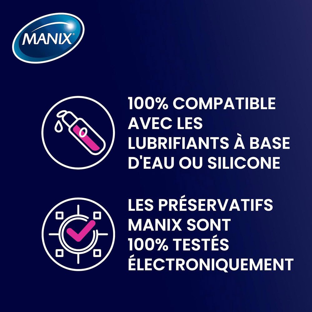 Préservatifs Manix Xtra Pleasure Double Extase