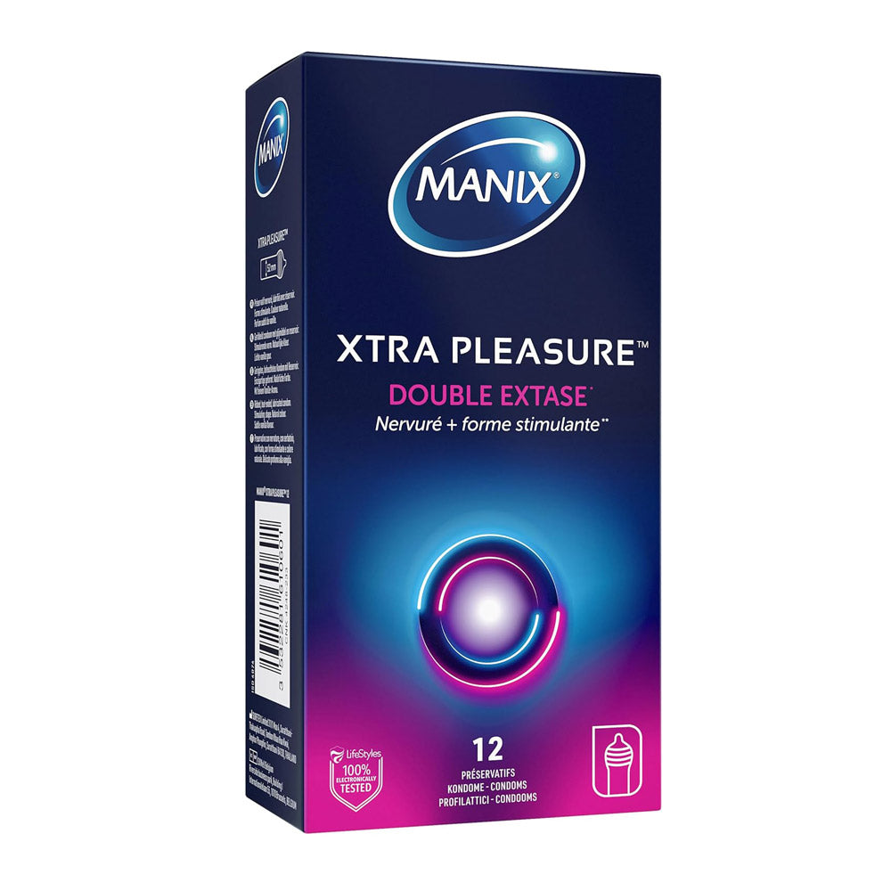 Préservatifs Manix Xtra Pleasure Double Extase