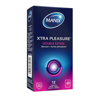 Préservatifs Manix Xtra Pleasure Double Extase