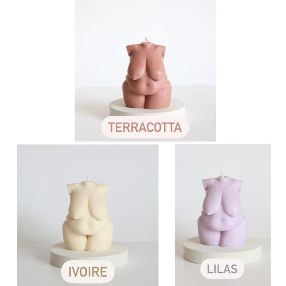 Bougies inclusives Fluid Candles - Terracotta