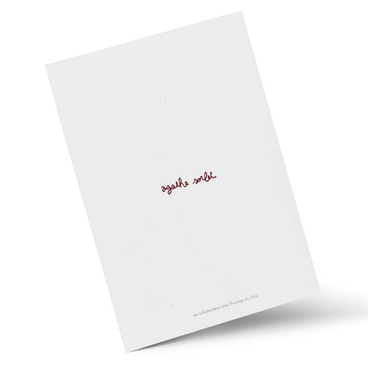 Carte d'amour Agathe Sorlet - I love you