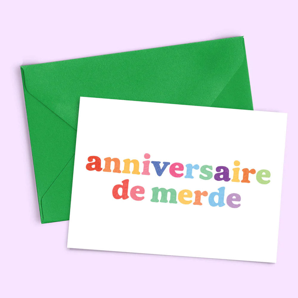 Carte fun Thomas Gravereau - Anniversaire de merde