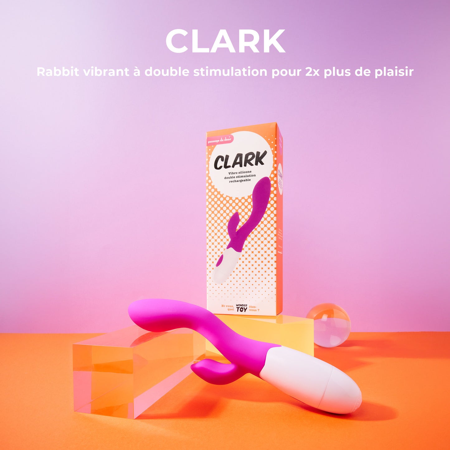 Clark Rabbit silicone WonderToy