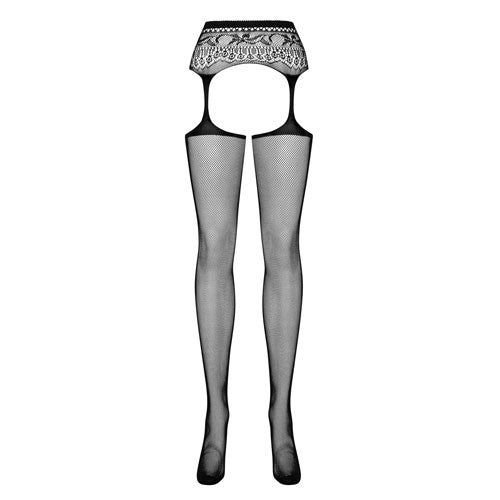 Collants Effet porte-jarretelles - S/M/L