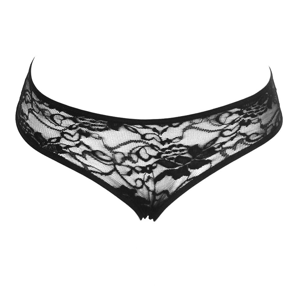 Culotte ouverte dentelle Macao - S/M