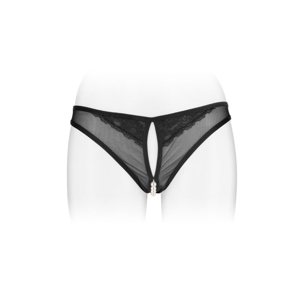 Culotte ouverte Perlita - Noir