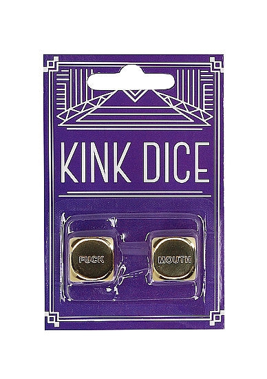 Dés Kinky Gold