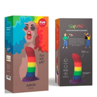 Dildo Amor Rainbow Fun Factory