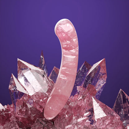 Dildo en cristal de quartz Pixii de Biird