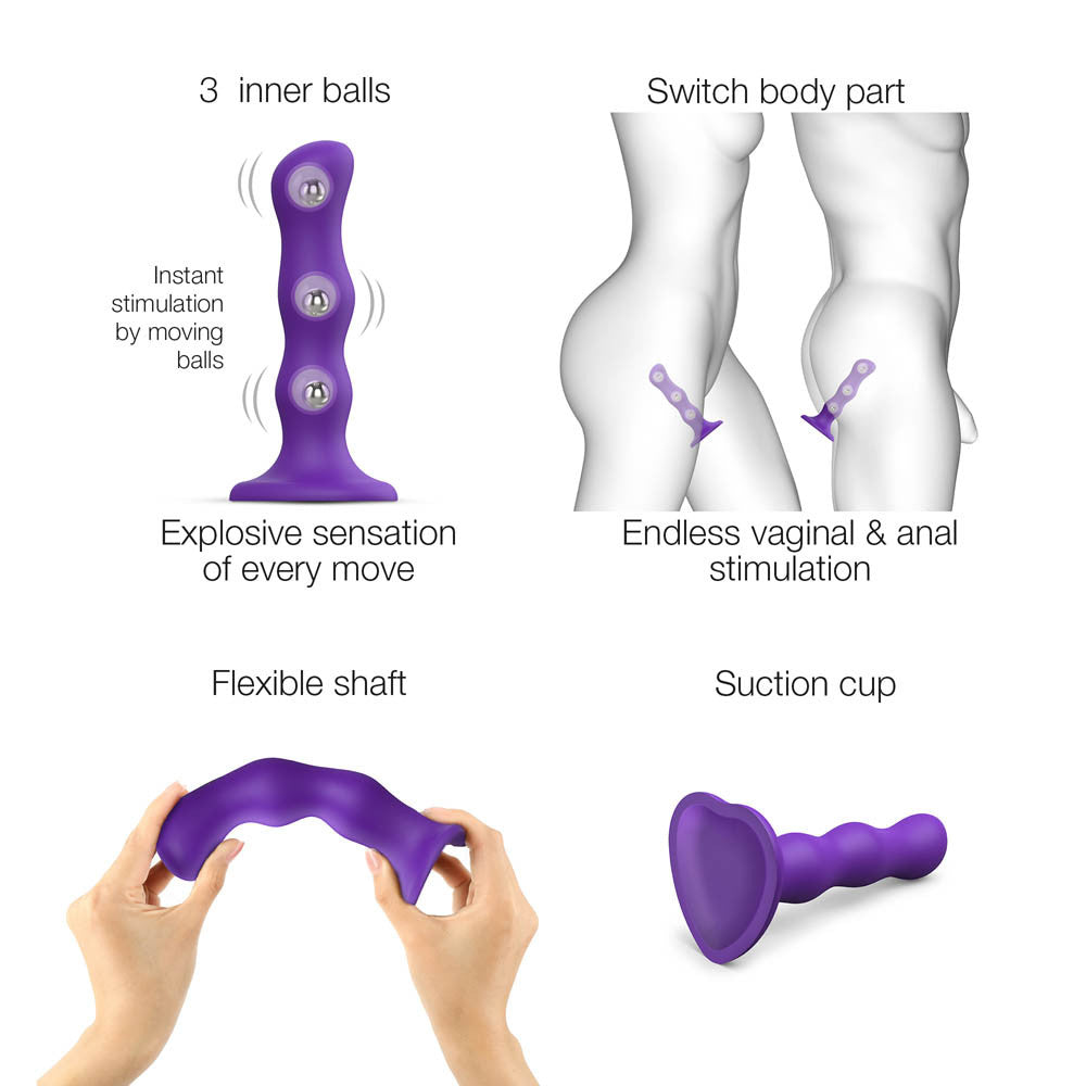 Dildo Geisha Balls - Violet